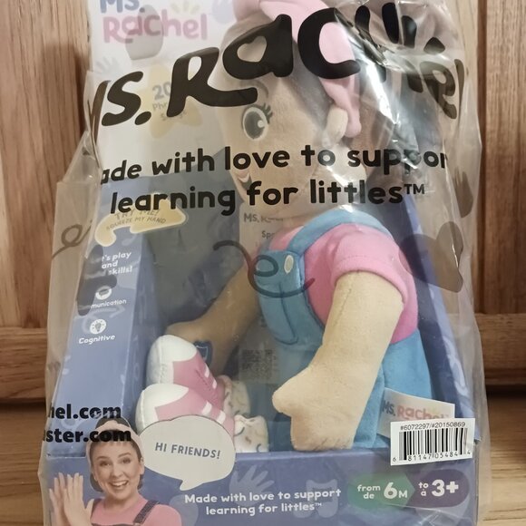 Ms. Rachel phrases and songs learning doll - Picture 2 of 8